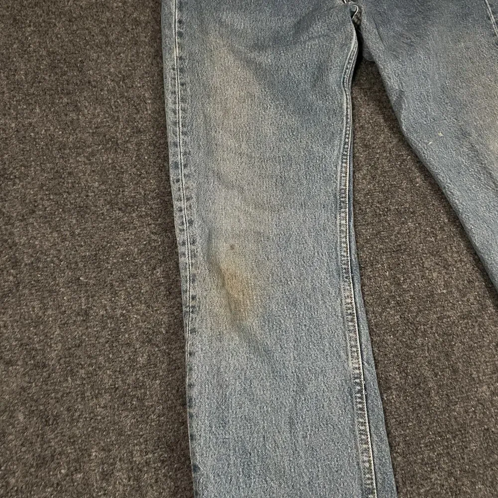 VTG Levis 501 Jeans Men 32x33 (30x32) Denim Button Fly USA 90s 553 0193